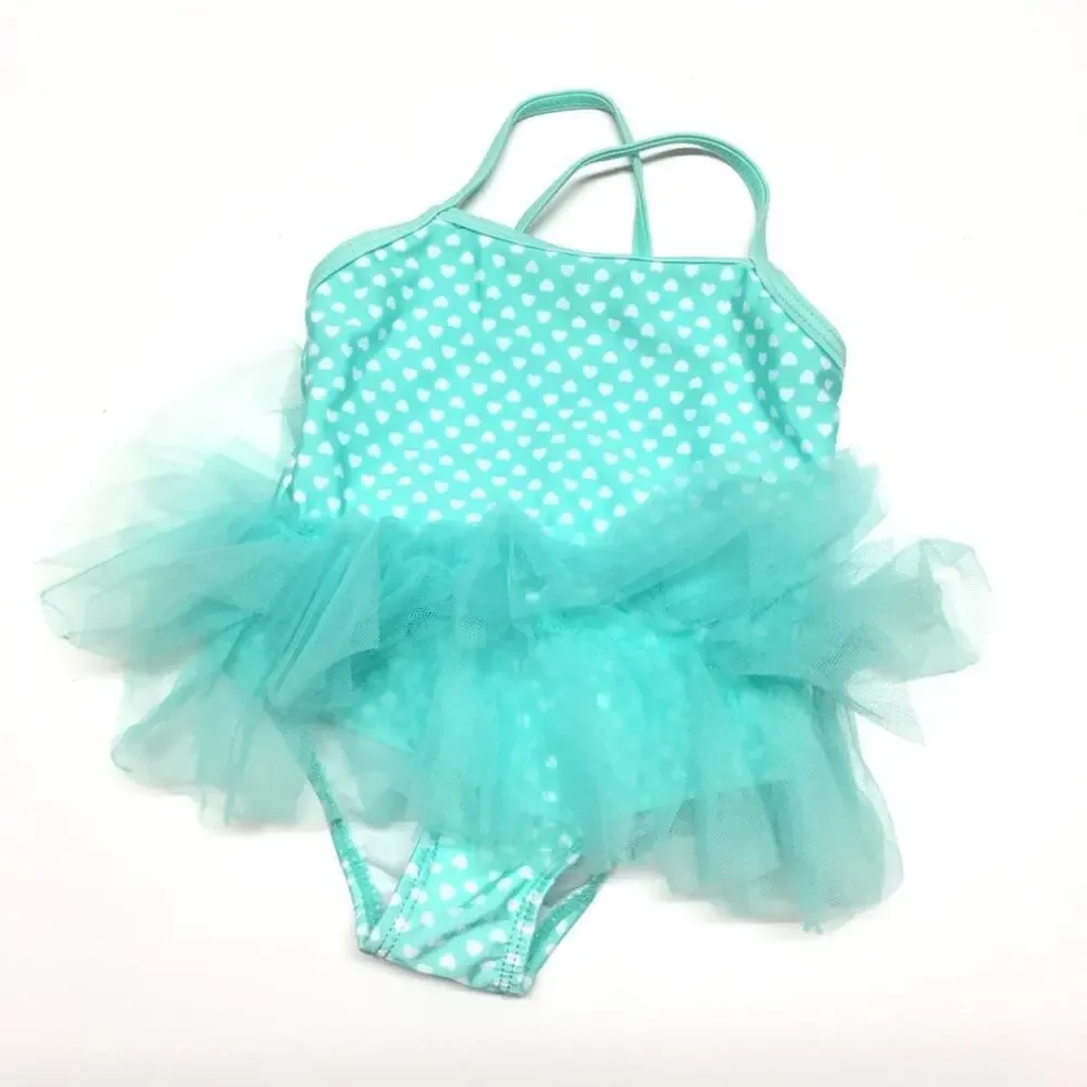 Baby Girl Swimsuit sz 12 m Baby Girl One Piece Bathing Suit
